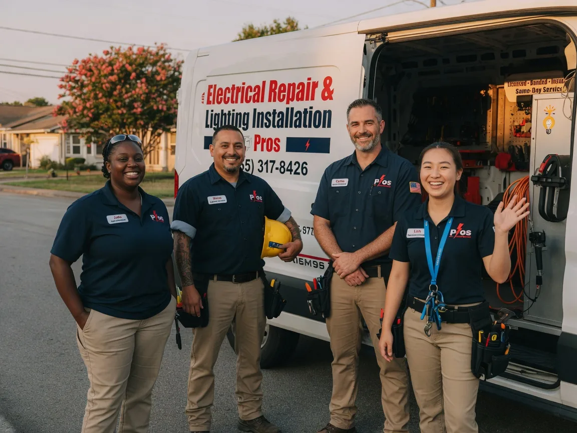 Licensed Electrician company in Normangee, TX